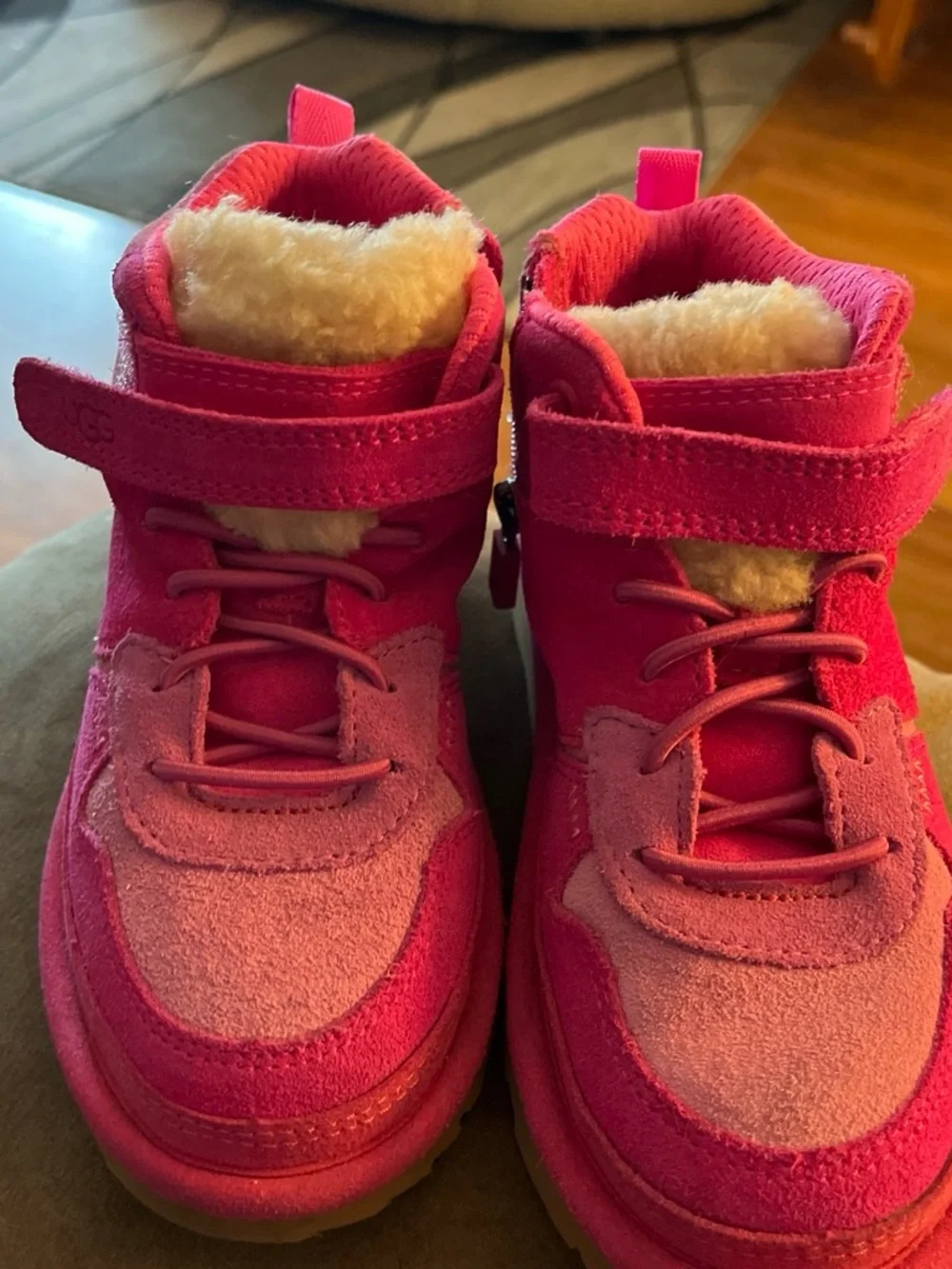 Kids Pink UGG boots